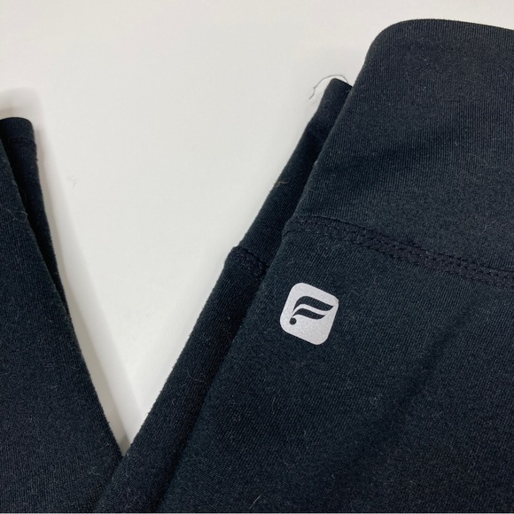 3/$30 Fabletics | Solid Black Power Form Cropped Leggings - Picture 3 of 4
